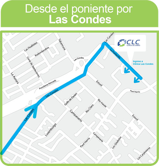 Mapa Las Condes Calles 